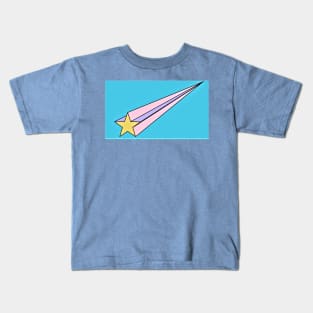 three dimensional star Kids T-Shirt